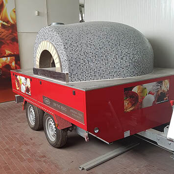 Mobiele pizzaovens